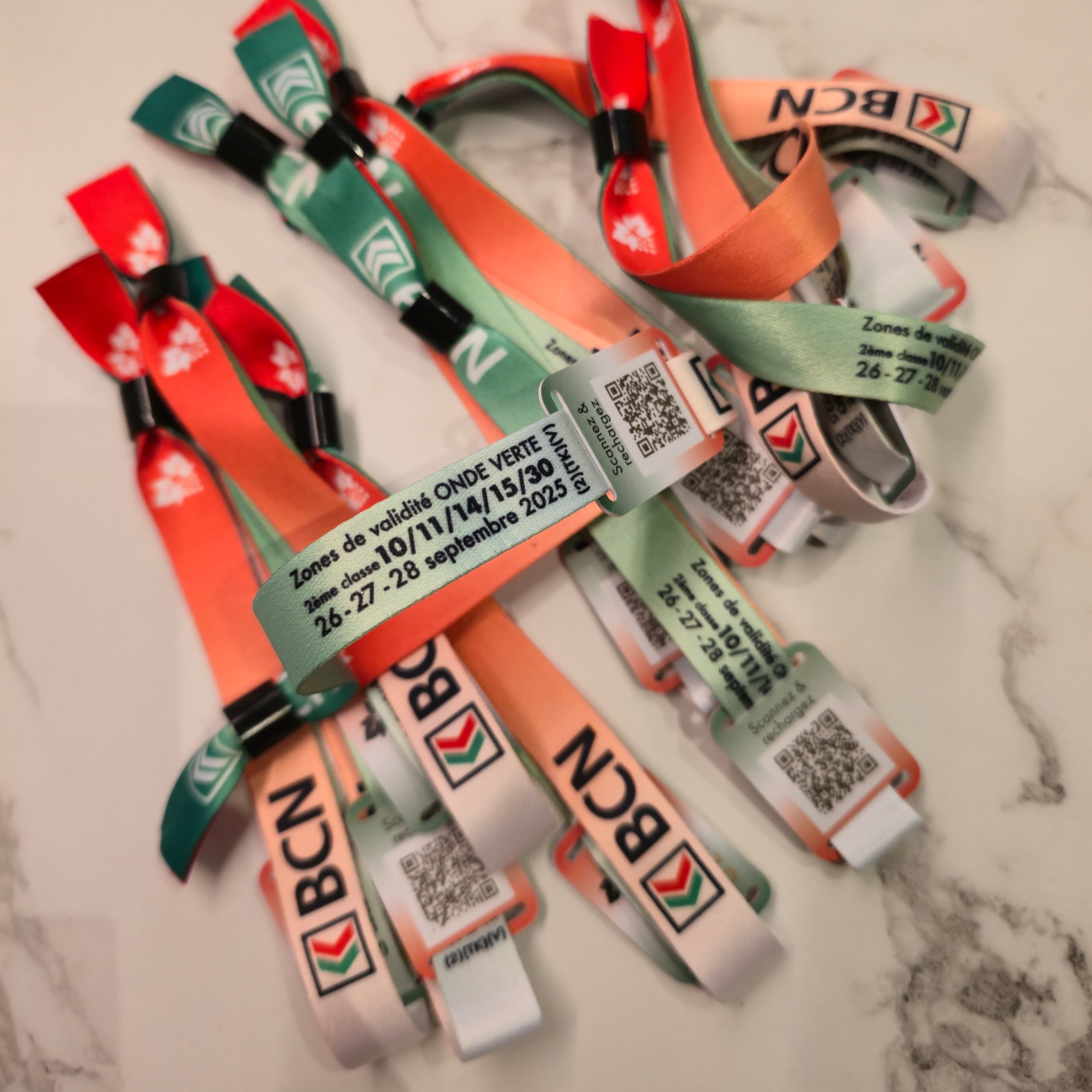 Bracelet Cashless – Fête des Vendanges 2025